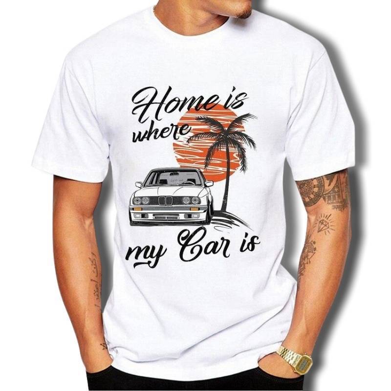 Maglietta automobilistica vintage