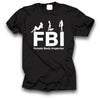 Maglietta vintage dell'FBI da donna