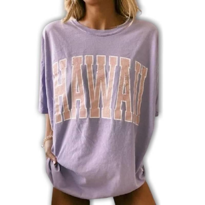 Maglietta Hawaii vintage da donna