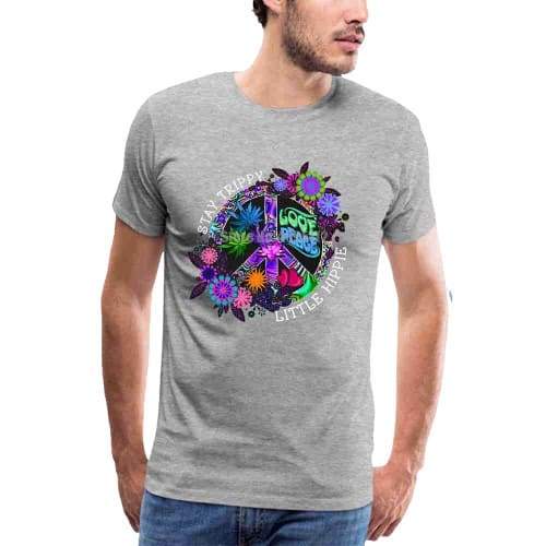 T-shirt Hippie vintage da uomo