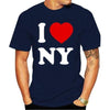 T-shirt vintage da uomo I Love NY