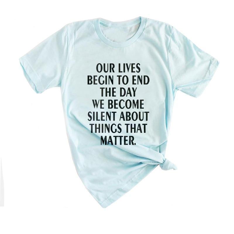 T-shirt vintage Martin Luther King da donna