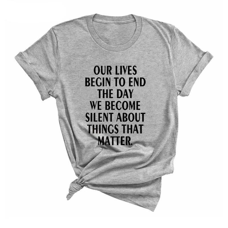 T-shirt vintage Martin Luther King da donna