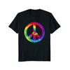 T-shirt Hippie multicolore vintage