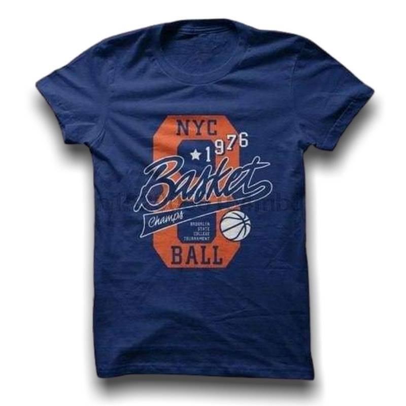 Maglietta vintage da basket di New York