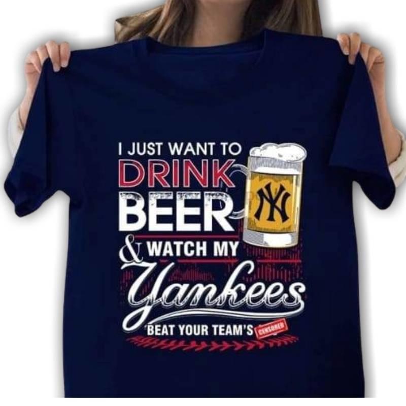 Maglietta vintage dei New York Yankees da donna