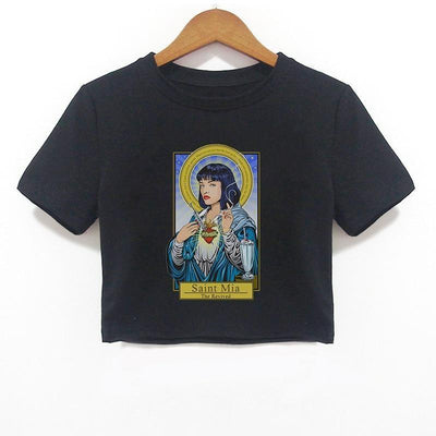 Maglietta Pulp Fiction vintage da donna