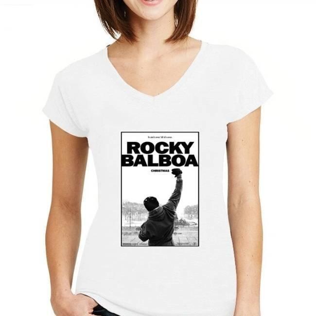 Maglietta Rocky Balboa vintage da donna