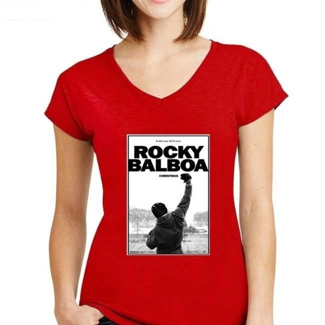 Maglietta Rocky Balboa vintage da donna