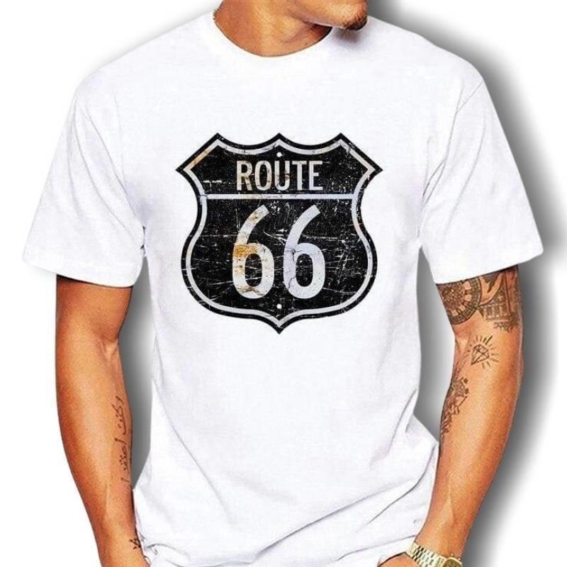 Maglietta vintage Route 66 USA
