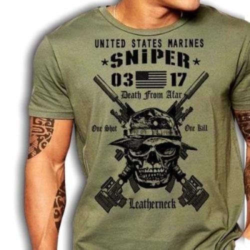 Maglietta vintage dei Marines degli Stati Uniti