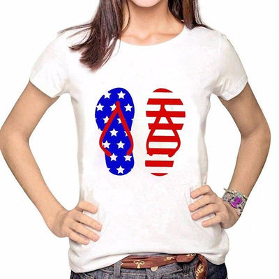 Maglietta USA vintage da donna
