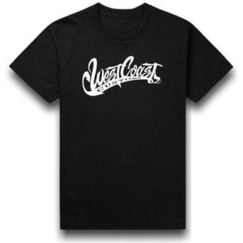 T-shirt vintage della costa occidentale