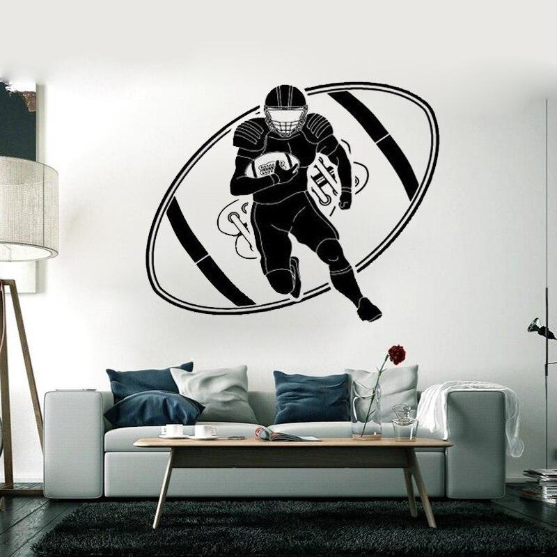 Adesivi vintage di football americano