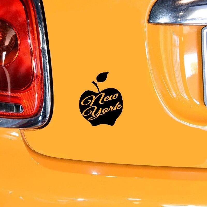 Adesivi di scrittura vintage di New York