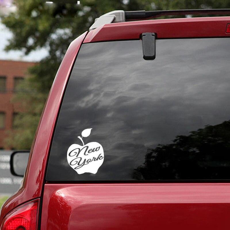 Adesivi di scrittura vintage di New York