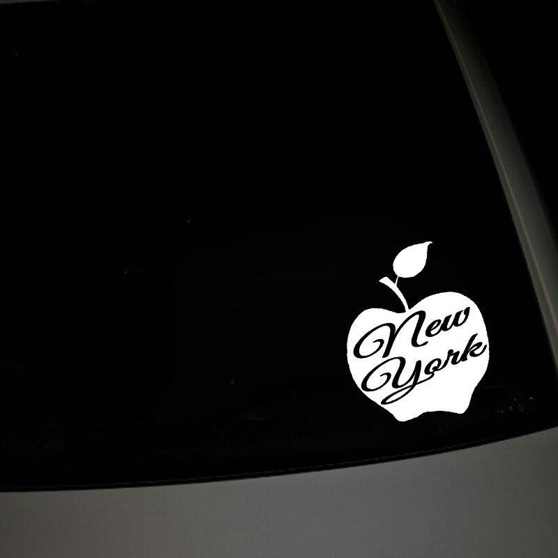 Adesivi di scrittura vintage di New York
