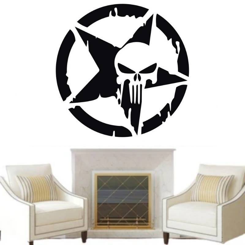 Adesivi vintage stella dell'esercito americano