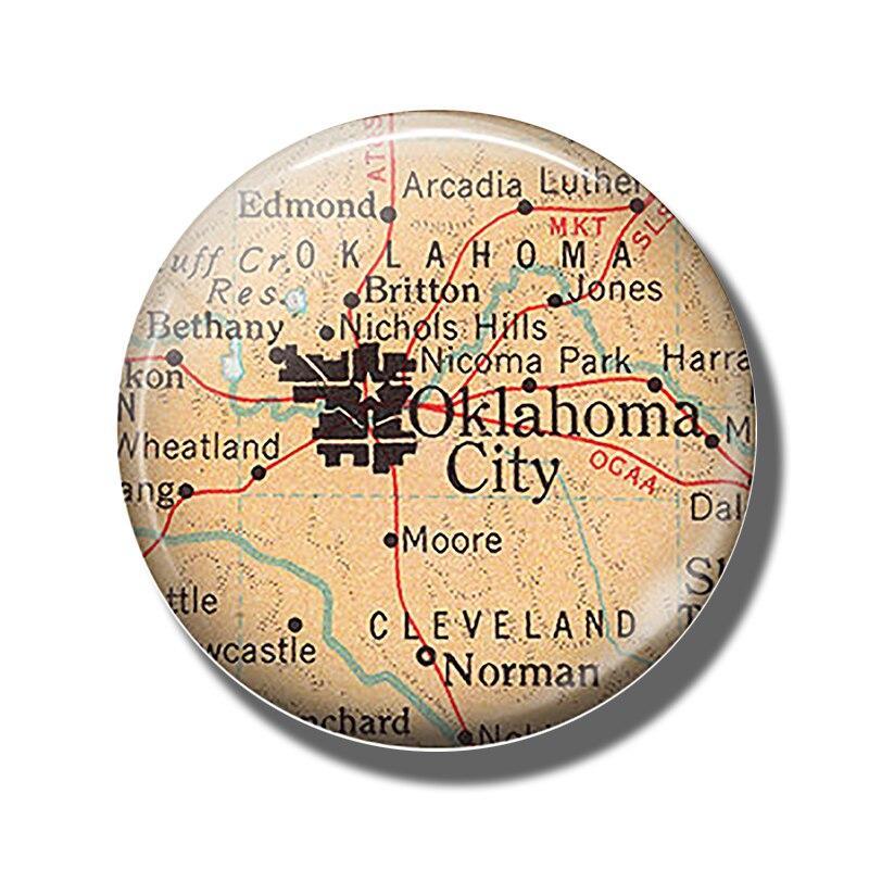 Adesivi magnetici per frigoriferi americani vintage