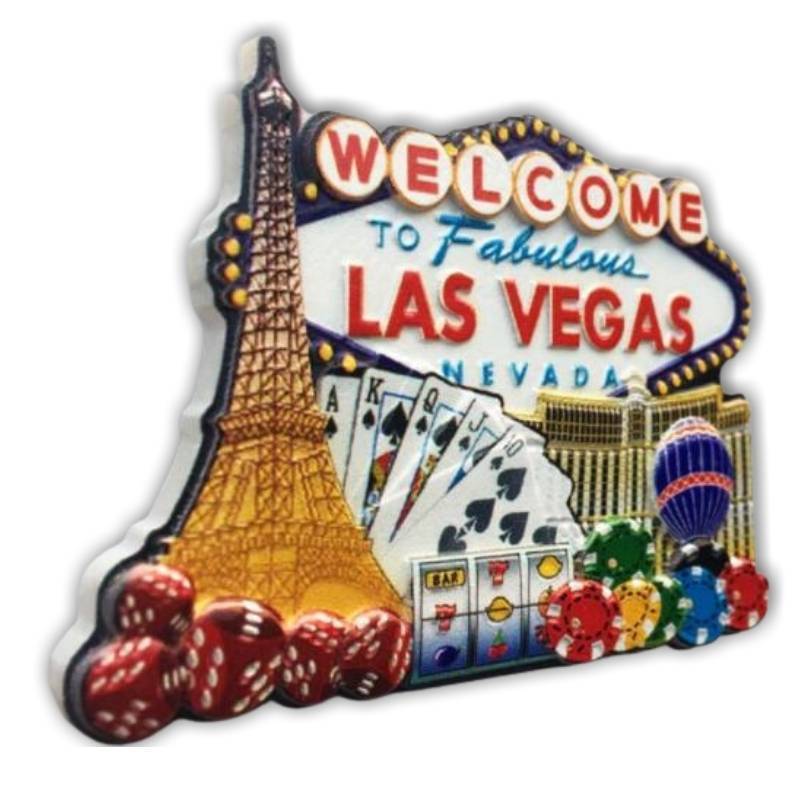 Adesivi americani di Las Vegas