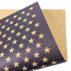 Adesivi murali bandiera americana vintage