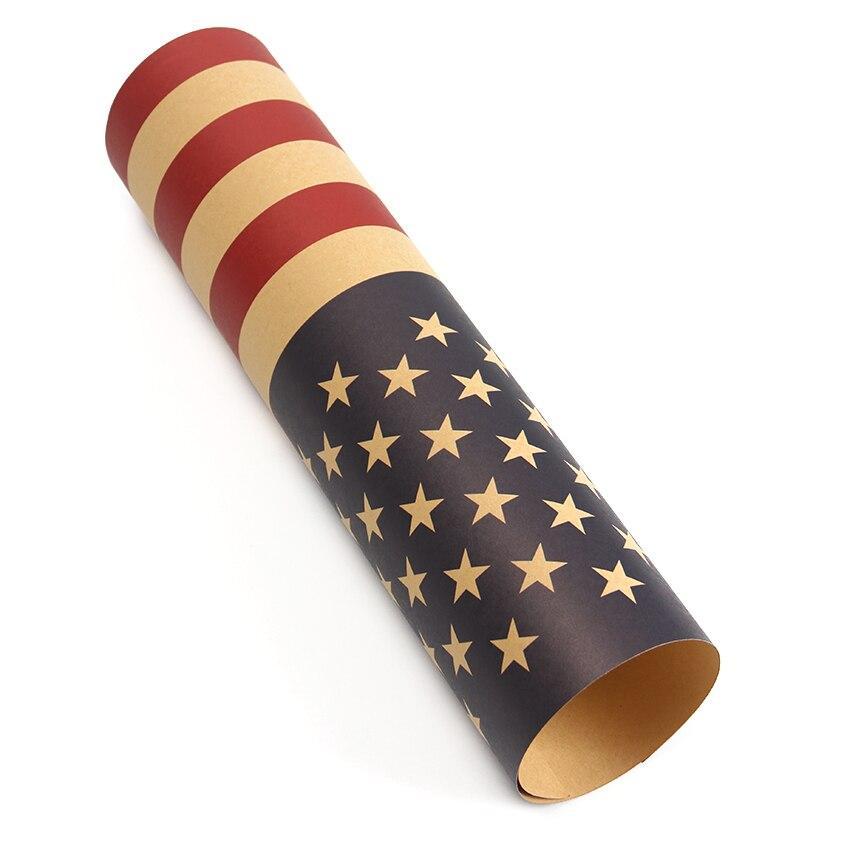 Adesivi murali bandiera americana vintage