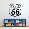 Adesivi murali Route 66 vintage