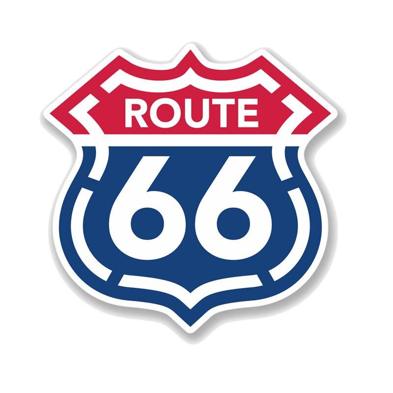 Adesivi per auto Vintage Route 66