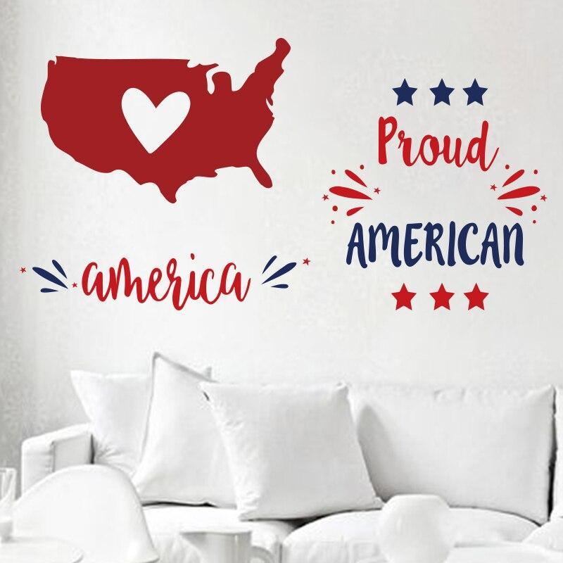 Decalcomanie Vintage USA