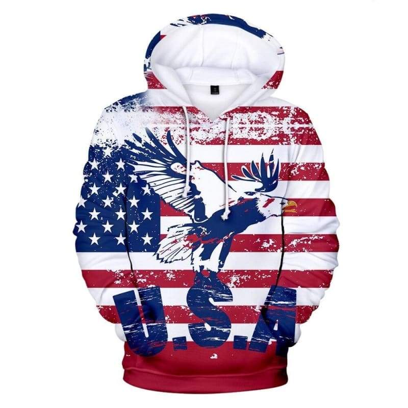 Felpa con cappuccio americana vintage