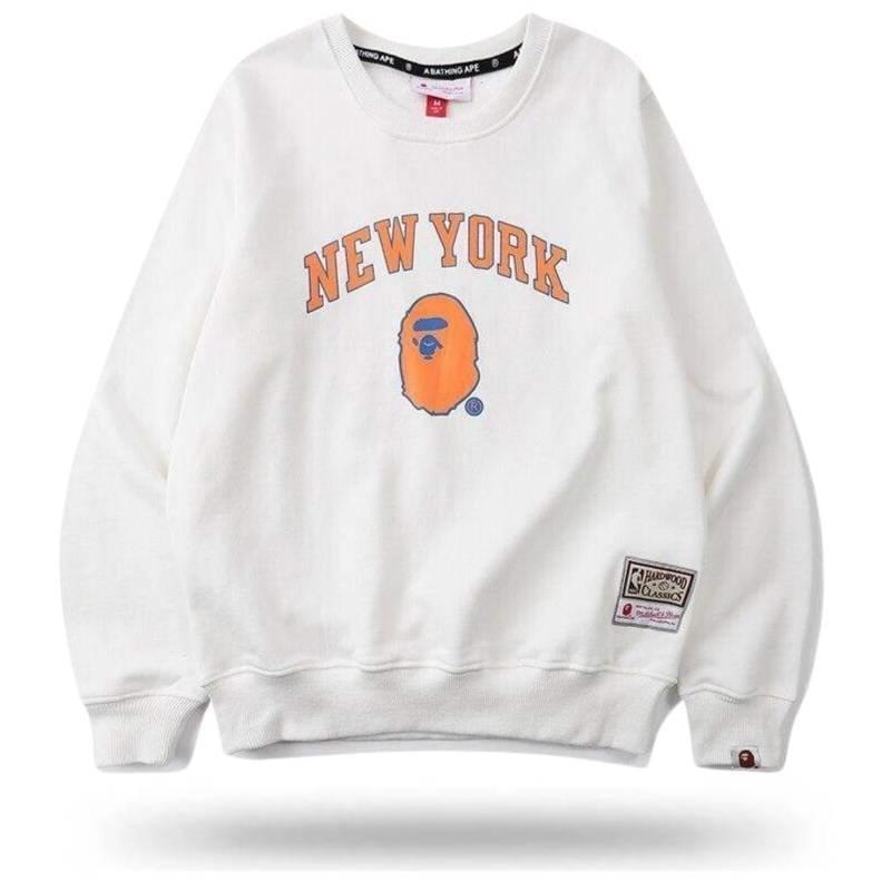 Felpa con cappuccio vintage dei New York Knicks