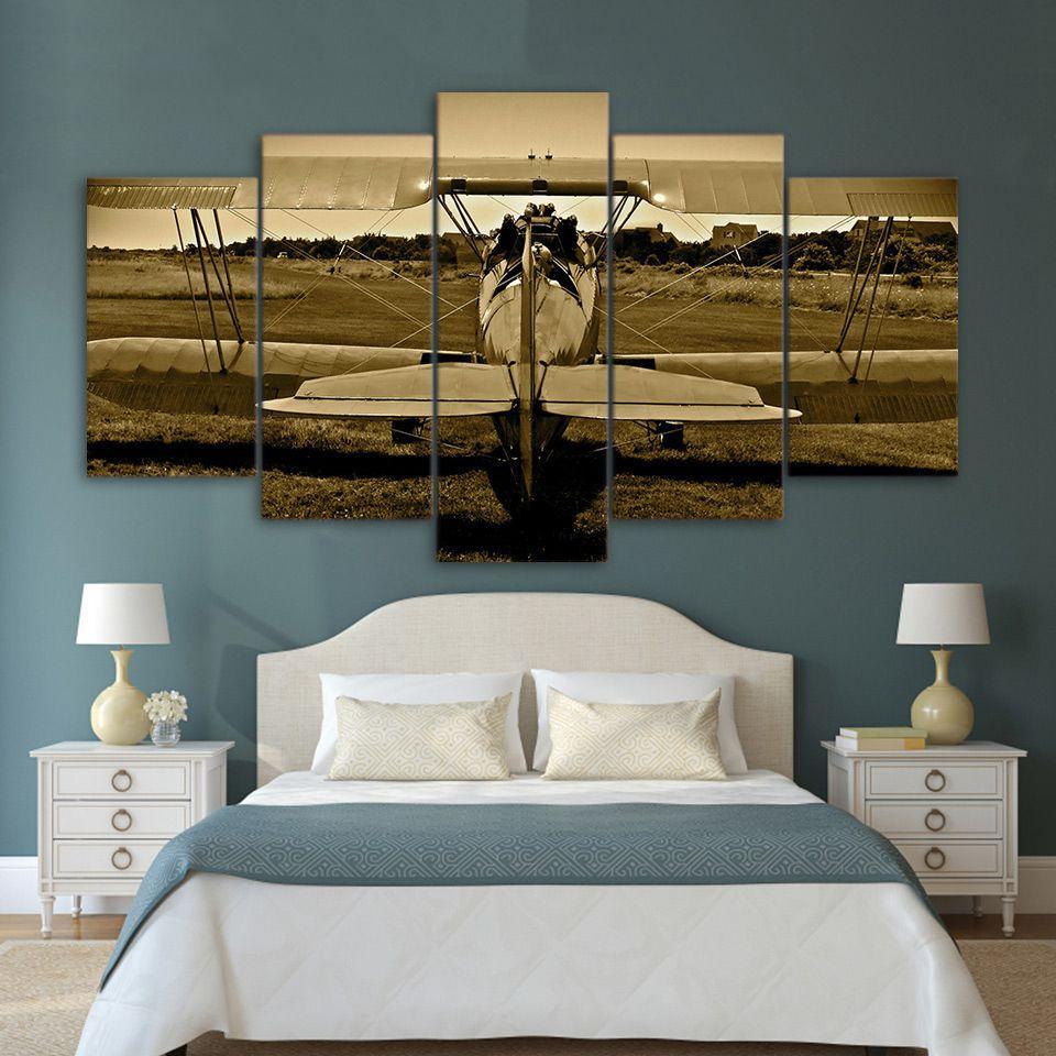 Pittura dell'aeroplano dell'annata