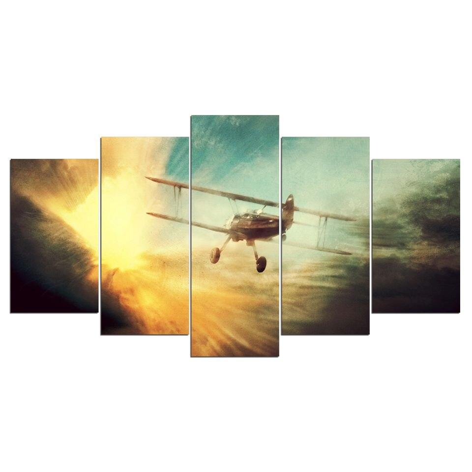 Pittura dell'aeroplano dell'annata