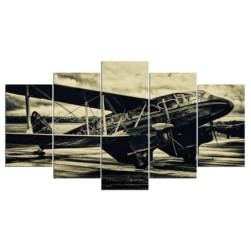 Pittura dell'aeroplano dell'annata