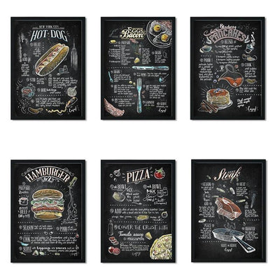 Bar americano vintage dipinto