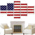 Pittura della bandiera americana dell'annata