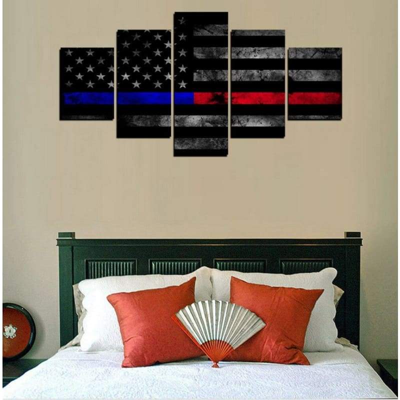 Pittura della bandiera degli Stati Uniti Vintage