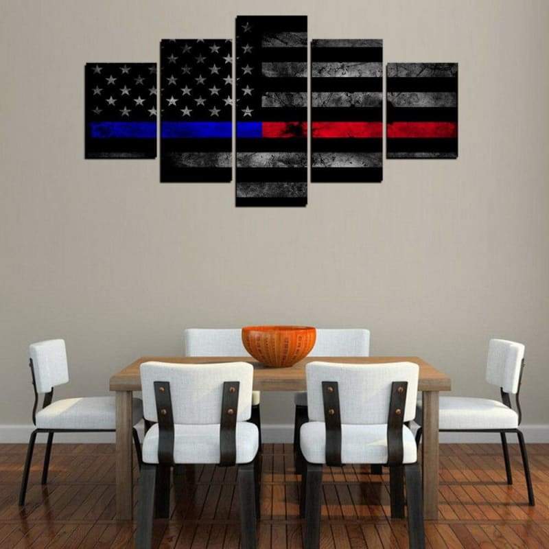 Pittura della bandiera degli Stati Uniti Vintage