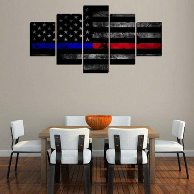 Pittura della bandiera degli Stati Uniti Vintage