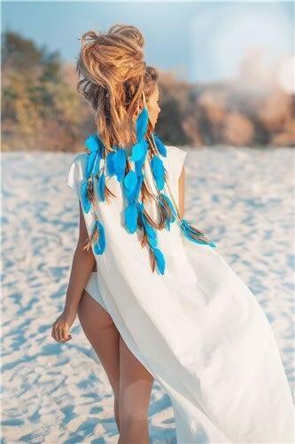 Vintage donna nativa americana pittura