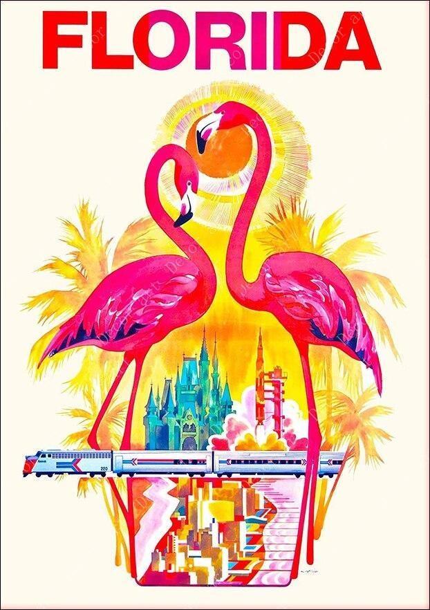 Pittura Vintage della Florida