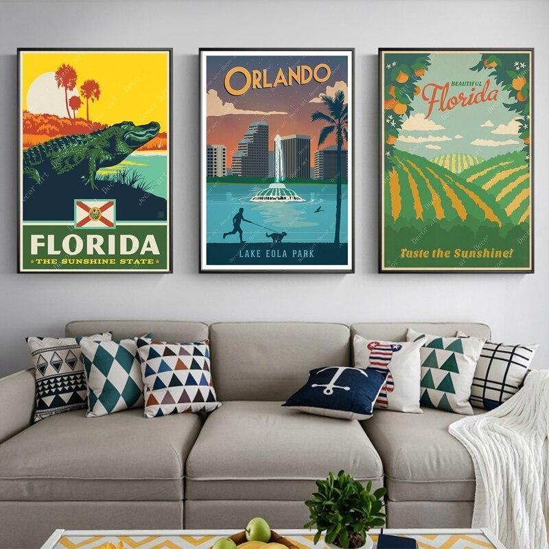 Pittura Vintage della Florida