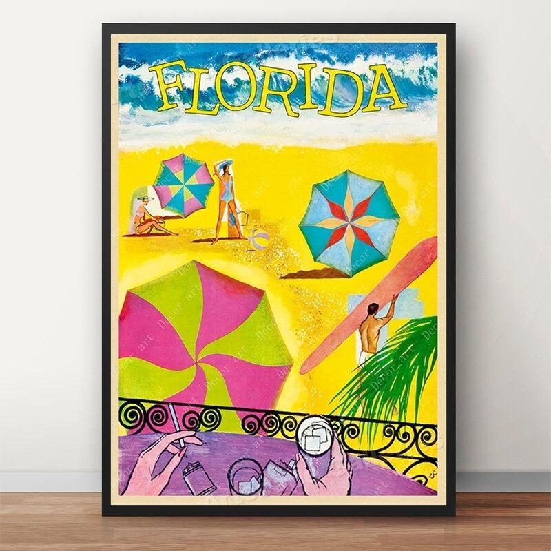 Pittura Vintage della Florida