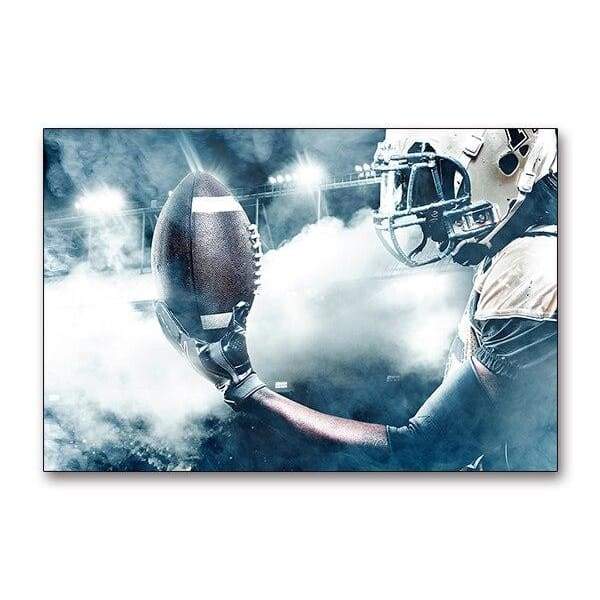 Pittura vintage di football americano