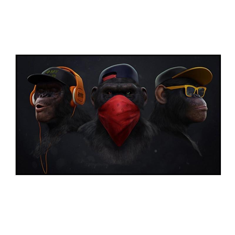 Pittura Gorilla Vintage