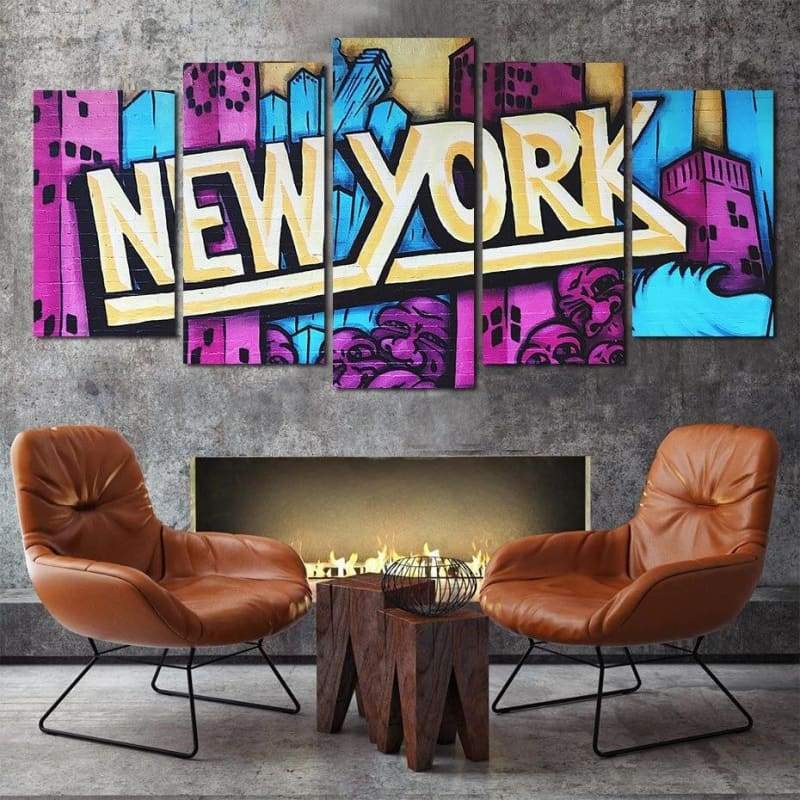 Pittura dell'annata dei graffiti di New York
