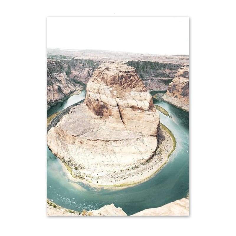 Pittura Vintage del Grand Canyon