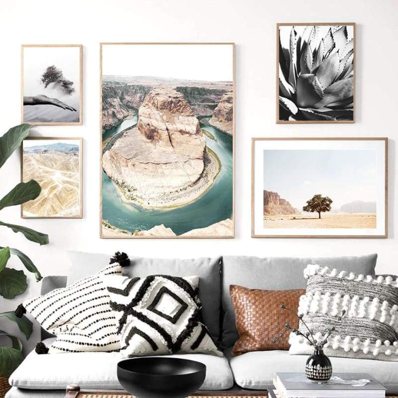 Pittura Vintage del Grand Canyon