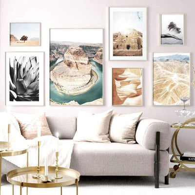 Pittura Vintage del Grand Canyon