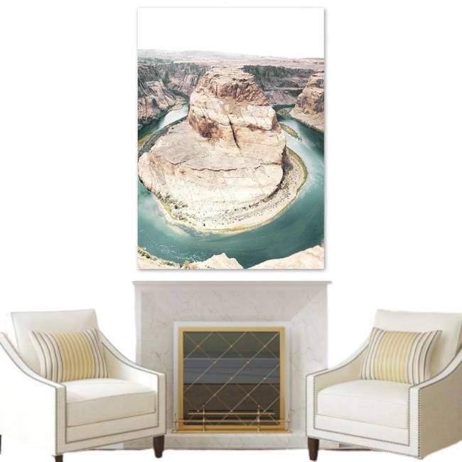 Pittura Vintage del Grand Canyon